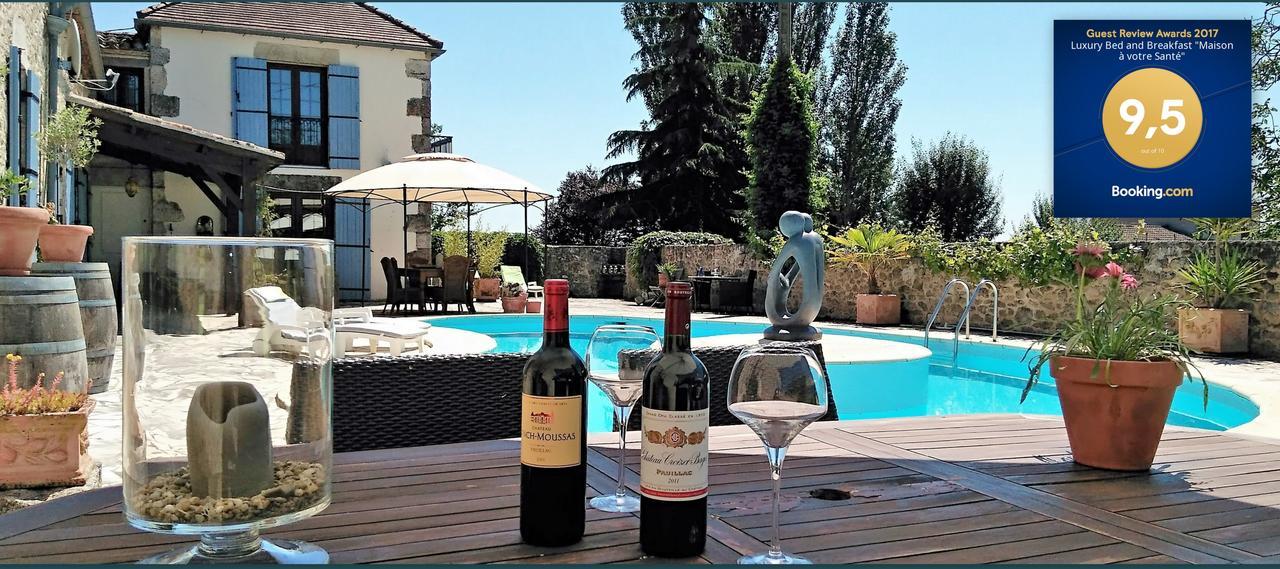 Luxury B&B Maison A Votre Sante, In Bordeaux Wine Region Savignac-de-Duras Ngoại thất bức ảnh